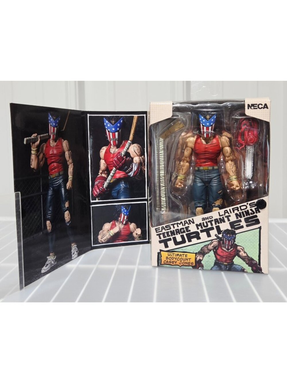NECA Eastman & Laird's TMNT Ultimate  Bodycount Casey Jones 7" Action Figure NIB